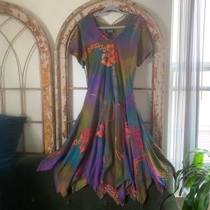 Tropical tantrum dress Hawaiian floral